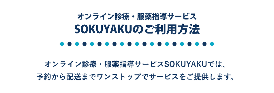 SOKUYAKUのご利用方法
